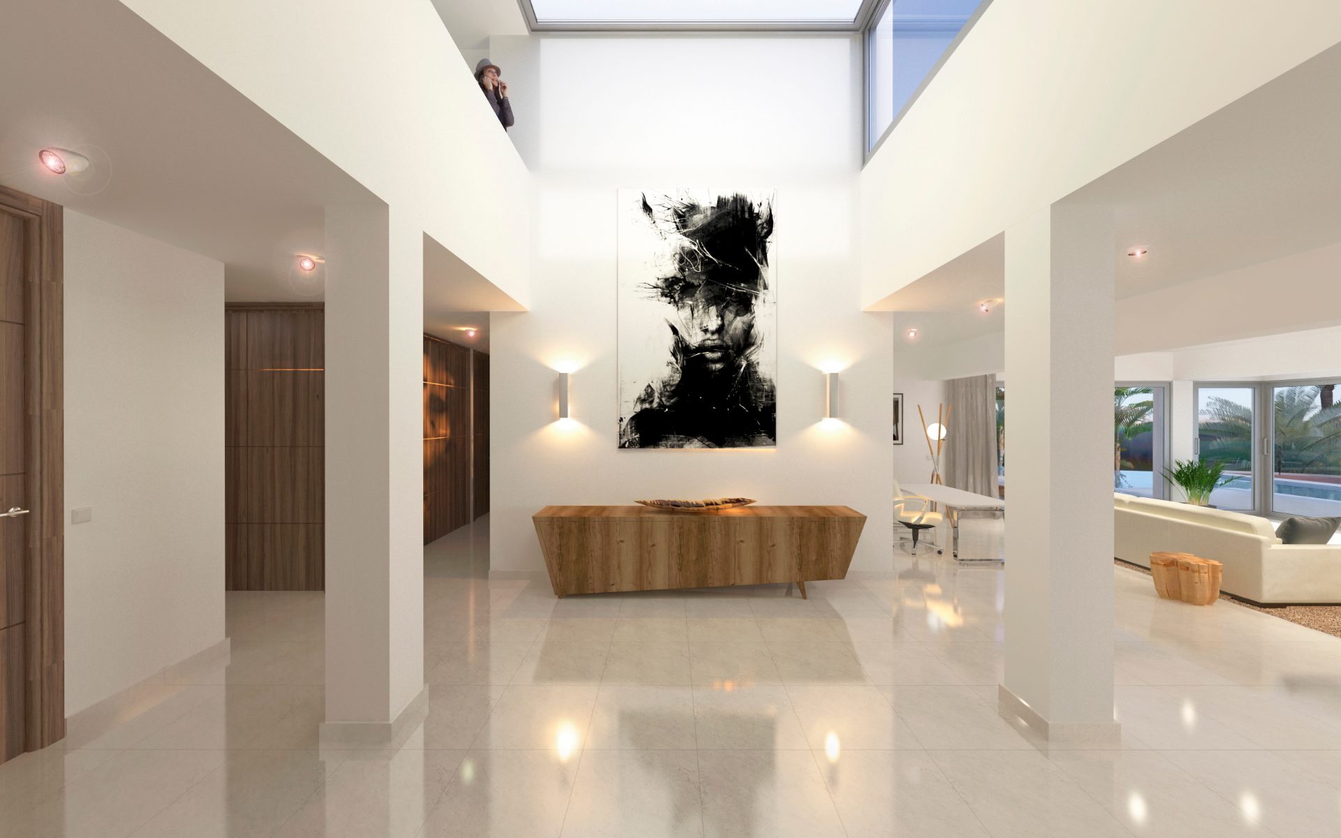 Villa Paraiso Alto – Benahavis - interiorismo de Alfonso Castellón (5)
