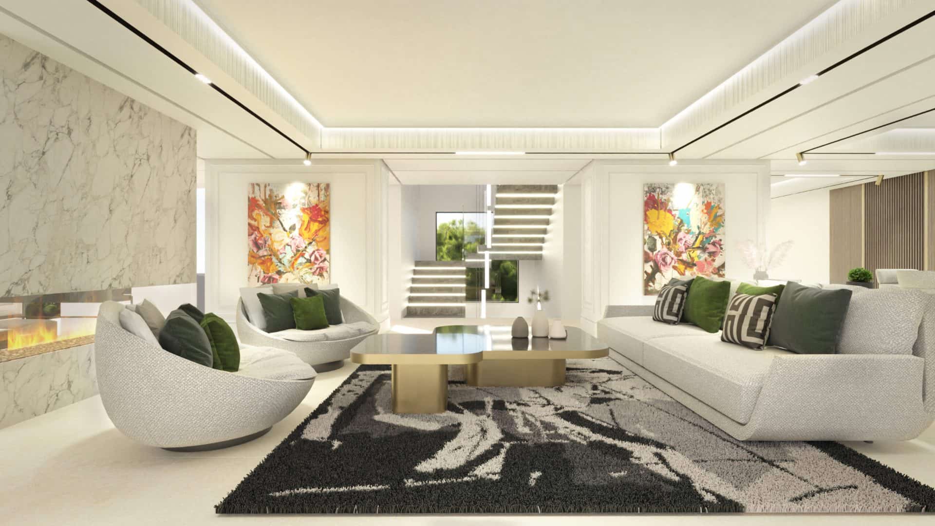 Villa Rosini – Sierra Blanca - interiorismo de Alfonso Castellón (1)