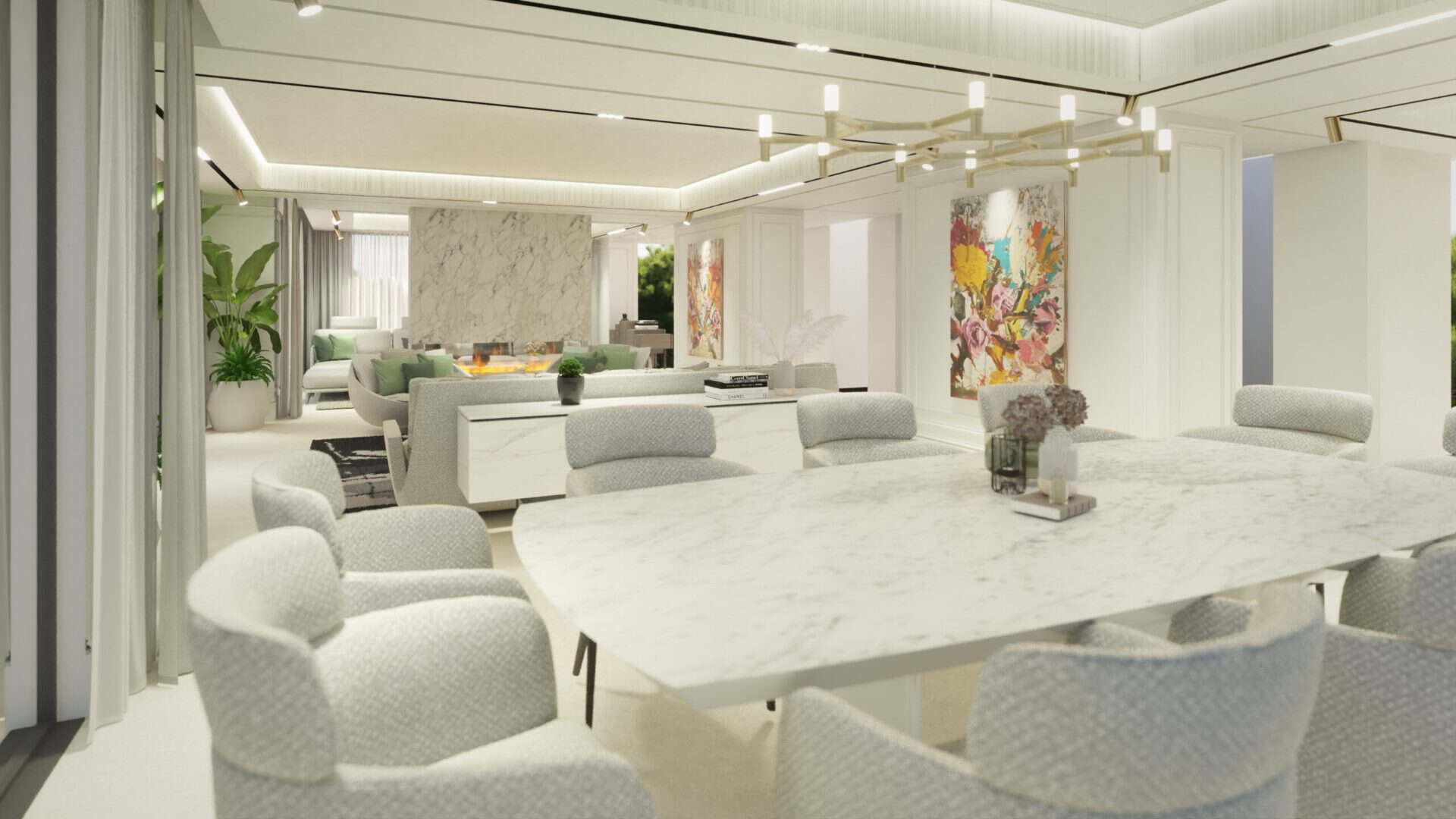 Villa Rosini – Sierra Blanca - interiorismo de Alfonso Castellón (3)